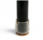 ТУНДРА, накладка мебельная круглая, d=25-29 мм, 4 шт