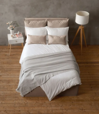 СМУФ, двуспальная кровать с подъемным механизмом, 140х200 см, бежевый