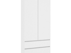 МАЛЬМО, шкаф платяной, 80х180х50 см, белый, М2