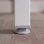 ИНГАР, стол письменный с тумбой, 140х55 см, белый/дуб беленый, М3