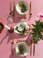 РОЗИ, скатерть, 150х220 см, розовый