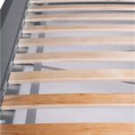 САГА, кровать односпальная, 90х200 см, серый, М3