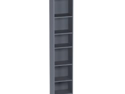 ВАРМА СТЭНД, стеллаж, 39х198 см, серый, М