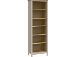 САГА, стеллаж, 70х42х215 см, кашемир/ясень