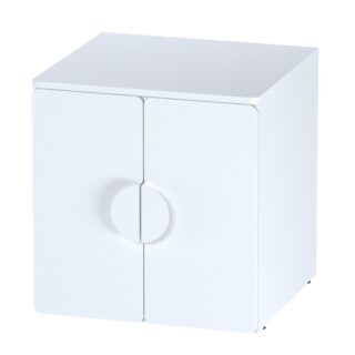 ПИКСИ, шкафчик/антресоль с 2 дверьми, 60x57x60, белый