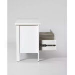 САГА, тумба под ТВ, 3 ящика, 131х62 см, белый, М2