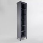 САГА, стеллаж, 50х42х215 см, серый, М2