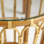 АКИРА, комплект террасный, 2 кресла с подушкой и столик, натуральный ротанг, М6