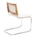 МАНИ, стул на металлическом каркасе, массив вяза/ротанг