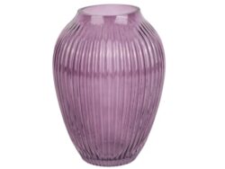 АМФОРА, ваза, 26 см, стекло, фиолетовый