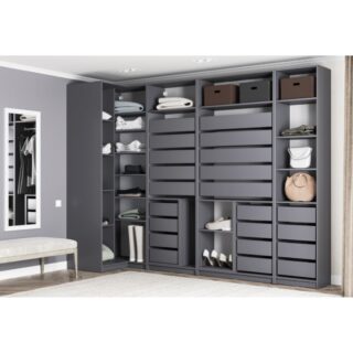 МАКС, полка, 75х58 см, серый