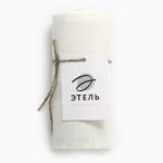 ЛИНЕН, набор полотенец кухонных, 40х70 см, 3 шт, 100% лён