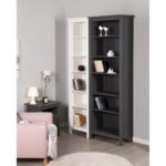 САГА, стеллаж, 70х42х215 см, серый, М2