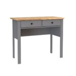 САГА, стол туалетный, 2 ящика, 92х45 см, серый/ясень