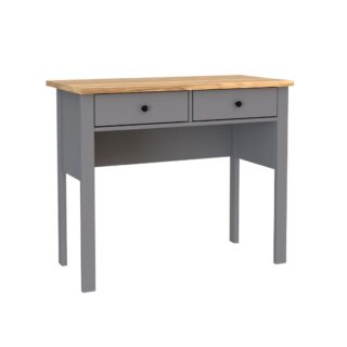 САГА, стол туалетный, 2 ящика, 92х45 см, серый/ясень