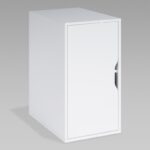 ИНГАР, тумба с дверью, белый