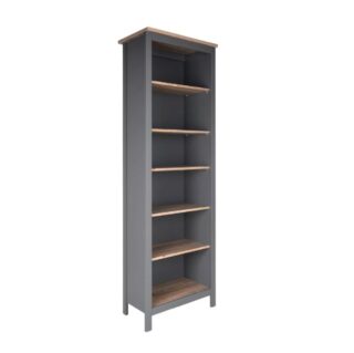 САГА, стеллаж, 70х42х215 см, серый/ясень, М2