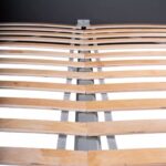 САГА, кровать двуспальная, 140х200 см, серый/ясень, М3