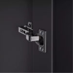 САГА, шкаф платяной 3-дверный, с зеркалом, 132х64х215 см, серый