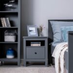 САГА, тумба прикроватная, 1 ящик, 51х41х62 см, серый