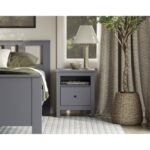 САГА, тумба прикроватная, 1 ящик, 51х41х62 см, серый