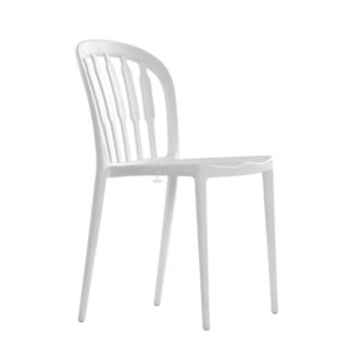 РЕЙН N-216, стул стопируемый, пластик, белый