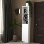 ВАРМА СТЭНД, стеллаж, 39х198 см, белый, М