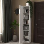 ВАРМА СТЭНД, стеллаж, 39х198 см, белый, М