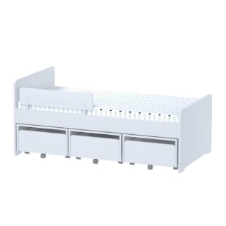 ПИКСИ, бортик для кровати, 73,5х2,2х15 см, белый