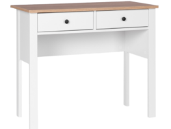 САГА, стол туалетный, 2 ящика, 92х45 см, белый/ясень