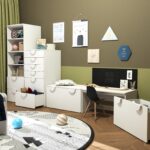 ПИКСИ, скамья-стол, 90х54х48 см, без ящика, белый