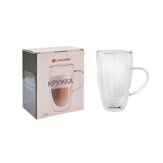 ЛАКОМО, кружка с двойными стенками, 570 мл