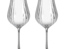 КРИСТАЛЛ Богемия, бокалы для вина, 2 шт, 400 мл, чешское стекло