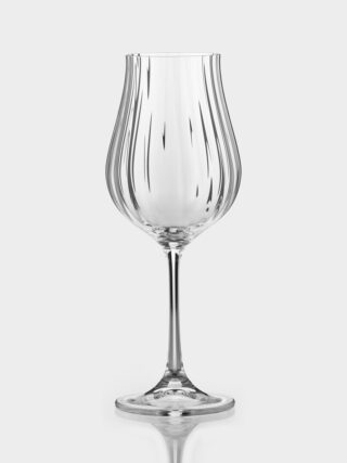 КРИСТАЛЛ Богемия, бокалы для вина, 2 шт, 400 мл, чешское стекло