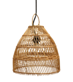 ЭЛЬ, абажур потолочный, 1х120 Вт, Е27, 30х30 см, ротанг