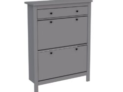 САГА, тумба для обуви, 2 двери, 1 ящик, 92х122 см, серый