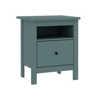 САГА, тумба прикроватная, 1 ящик, 51х41х62 см, бирюзовый