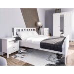 САГА, тумба прикроватная, 1 ящик, 51х41х62 см, белый