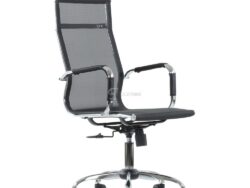 ОФИС K-111H, кресло рабочее, черная сетка, газлифт 3кл