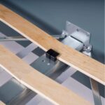 САГА, кровать двуспальная, 160х200 см, бирюзовый, М4