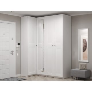 МАКС, комплект дверей, 75 см, 2 заполнения, белый, М