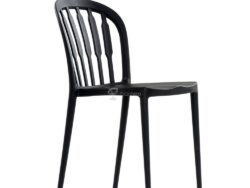 РЕЙН N-216, стул стопируемый, пластик, черный