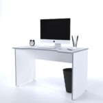 ВАРДИГ К3, стол компьютерный 120x65x75 см, белый/серый, М