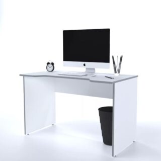 ВАРДИГ К3, стол компьютерный 120x65x75 см, белый/серый, М