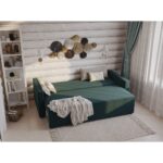 ВАЛО, диван-кровать, бирюзовый, М2