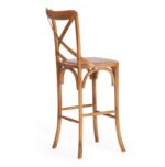 ВИЕННА, барный стул из массива вяза, цвет груша/натуральный