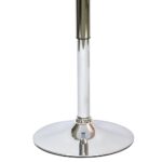 ЭЙМС T-2, стол барный, газлифт, высота 70-90см, белый