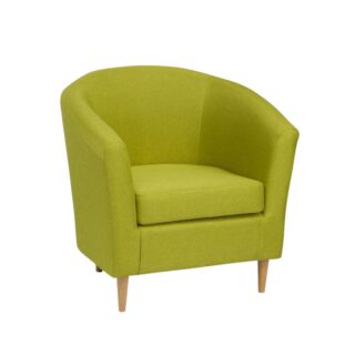 ТУННЕ, кресло для отдыха, рогожка, лаймовый