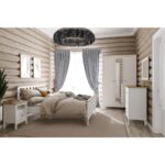 САГА, комод, 3 ящика, 92х101 см, белый/ясень, М2