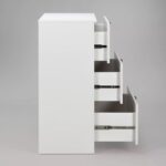 СИРИУС, комод, 3 ящика, 78х41х95 см, белый, М